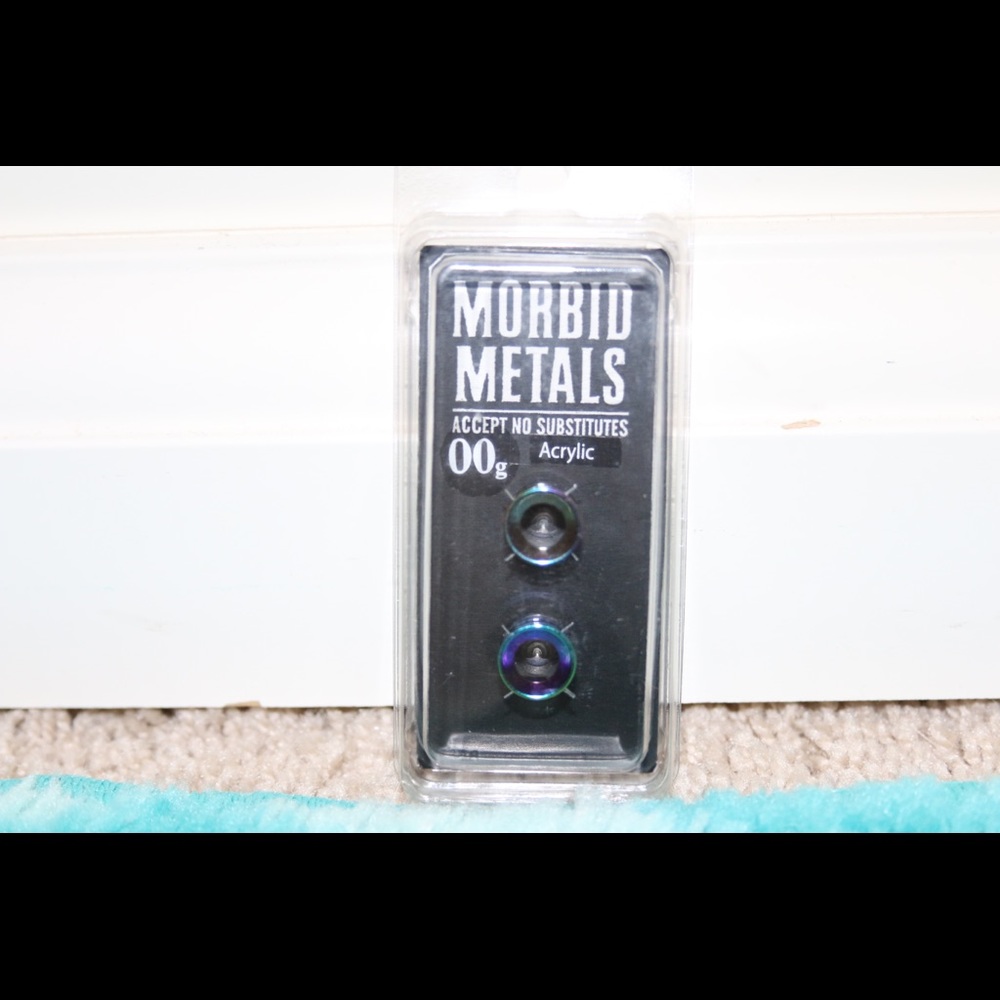 00g Hot Topic Morbid Metals Hollow Tunnels